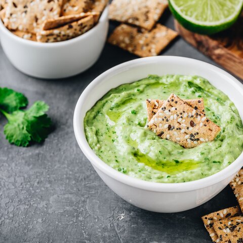 Green Garden Hummus